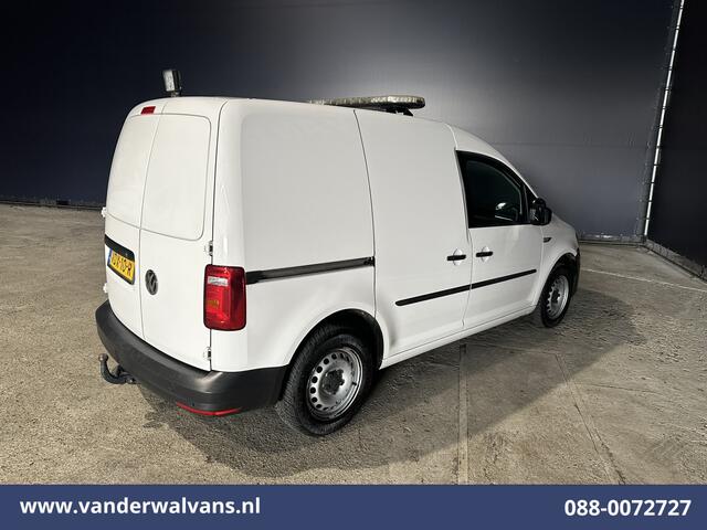 Volkswagen CADDY 2.0 TDI 102pk L1H1 Euro6 Airco | LED | Cruisecontrol | 1500kg Trekhaak Parkeersensoren, Zijdeur