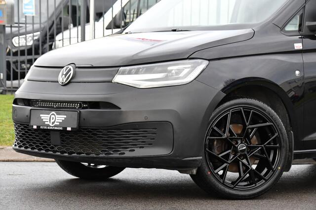 Volkswagen CADDY Cargo 2.0 TDI Black Edition Cruise, Camera, Carplay, LED, NAVI, Automaat, Klep, 122pk, Stoelverwarming, Uniek!