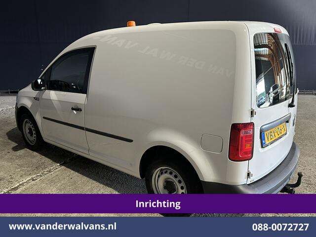 Volkswagen CADDY 2.0 TDI L1H1 inrichting Euro6 Airco | Camera | Cruisecontrol | Trekhaak Verwarmde Voorruit, Zijdeur, Parkeersensoren