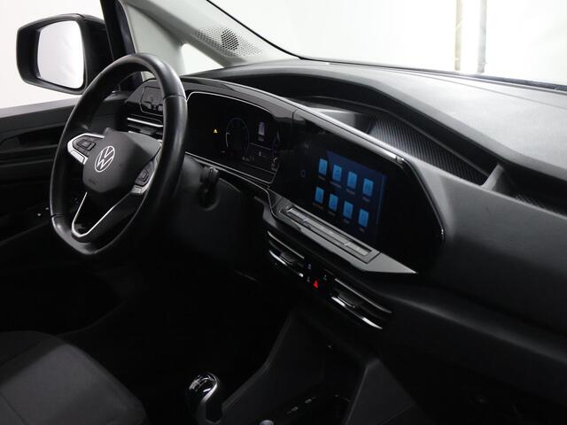 Volkswagen CADDY Cargo 2.0 TDI | 1ST EDITION | STARLIGHT BLUE | NAVIGATIE | CAMERA | ADAPTIEVE CRUISE | LED LAMPEN | PARKEERSENSOREN | BETIMMERDE LAADRUIMTE