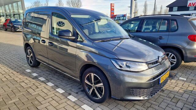 Volkswagen CADDY Cargo 2.0 TDI 1st Edition ACC, side assist, LED koplampen, 17" LMV, discover navigatie, digital cockpit pro, laadruimte bekleding, alarm, climatic airco, achterdeuren met ruit, parkeersensoren voor en achter, verwarmde voorruit, keyless go