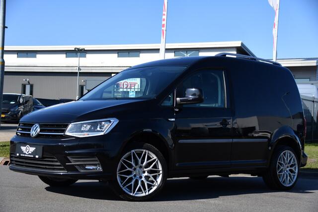 Volkswagen CADDY 2.0 TDI L1H1 Highline Black Edition Adaptieve Cruise, Carplay, 150pk, Automaat, LED, Stoelverwarming, Leder, Multimedia, Voorruit verwarming, Uniek!