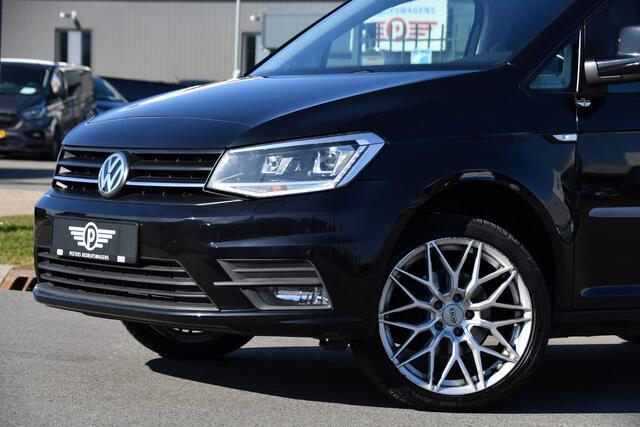 Volkswagen CADDY 2.0 TDI L1H1 Highline Black Edition Adaptieve Cruise, Carplay, 150pk, Automaat, LED, Stoelverwarming, Leder, Multimedia, Voorruit verwarming, Uniek!