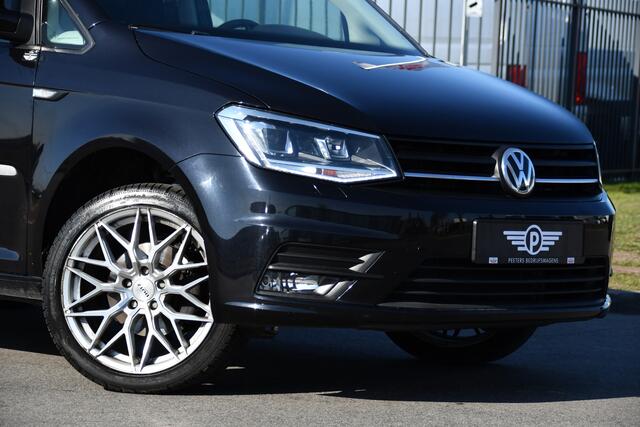 Volkswagen CADDY 2.0 TDI L1H1 Highline Black Edition Adaptieve Cruise, Carplay, 150pk, Automaat, LED, Stoelverwarming, Leder, Multimedia, Voorruit verwarming, Uniek!
