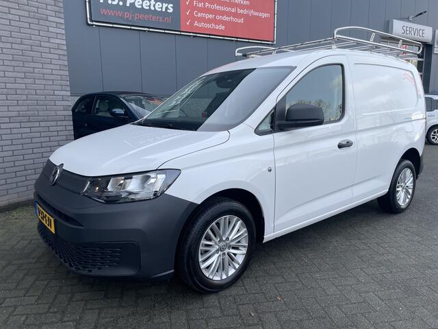 Volkswagen CADDY Cargo 2.0 TDI Comfort Airco - Apple carplay - Cruise control - Parkeersensor achter - Radio - Tussenschot volledig - Zijschuifdeur rechts - Stuur multifunctioneel - Start/stop systeem alu imperial 16 inch alu velgen betimering en kasten achterin