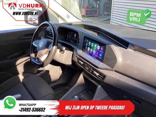 Volkswagen CADDY Cargo 2.0 TDI 125 pk DSG Aut. LED/ Adapt.Cruise/ Virtual Cockpit/ Standkachel/ Stoelverw./ CarPlay/ Navi/ Camera/ PDC/ 16"LMV/ Trekhaak