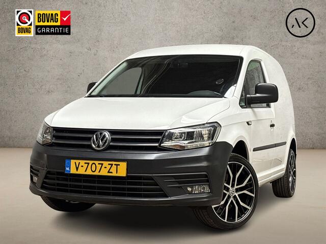 Volkswagen CADDY 2.0 TDI L1H1 BMT Sport Automaat (APPLE CARPLAY, NAVIGATIE, CAMERA, LM VELGEN, CRUISE, TREKHAAK, PARKEERSENSOREN, NIEUWE APK, NIEUWSTAAT)