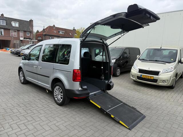 Volkswagen CADDY 1.4 TSI 125pk - Rolstoelauto L1 - Automaat - Bodemverlaging + Lier - Alle opties - NAP - Rolstoelvervoer