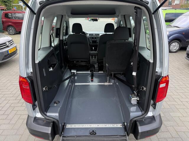 Volkswagen CADDY 1.4 TSI 125pk - Rolstoelauto L1 - Automaat - Bodemverlaging + Lier - Alle opties - NAP - Rolstoelvervoer