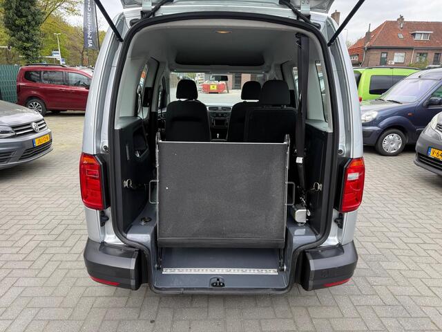 Volkswagen CADDY 1.4 TSI 125pk - Rolstoelauto L1 - Automaat - Bodemverlaging + Lier - Alle opties - NAP - Rolstoelvervoer