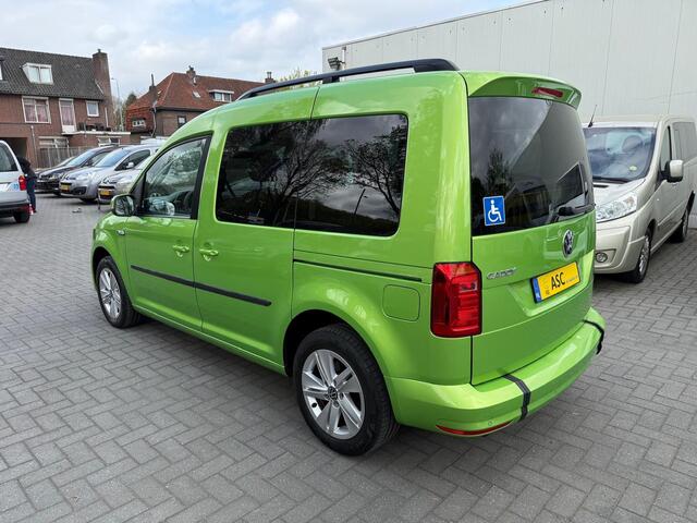 Volkswagen CADDY TSI Trendline - Rolstoelauto 3+1 - Bodemverlaging - Luxe uitvoering - 1e Eigenaar - Rolstoelvervoer