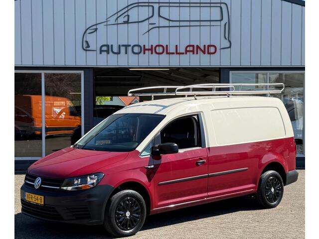 Volkswagen CADDY 2.0 TDI 55KW 75PK MAXI L2H1 EURO 6 RVS IMPERIAAL/ AIRCO/ TREKHAAK/ 100% DEALERONDERHOUDEN