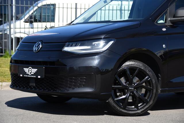 Volkswagen CADDY Cargo 2.0 TDI Black Edition MARGE! Cruise, Carplay, LED, 122pk, Automaat, Nieuw staat! Sensoren, Multimedia, Uniek!