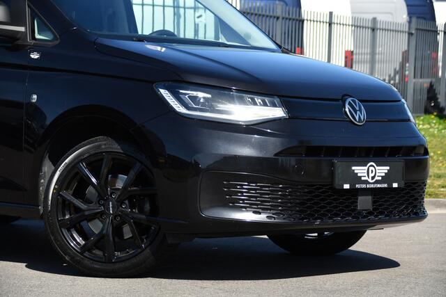 Volkswagen CADDY Cargo 2.0 TDI Black Edition MARGE! Cruise, Carplay, LED, 122pk, Automaat, Nieuw staat! Sensoren, Multimedia, Uniek!