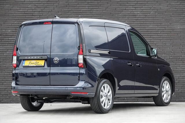 Volkswagen CADDY Cargo L1 | 2.0Tdi 122Pk Aut. | Style | Stoel-Stoel | Achteruitrijcamera | 17'' | Starlight Blue