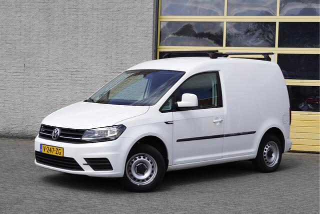 Volkswagen CADDY 1.4 TGI L1H1 EcoFuel BJ2019 Bumpers/Buitenspiegels in kleur | Trekhaak | Airco | Cruise control | Getint glas | Tussenschot+Raam | Achterdeuren+Raam | Zijdeur