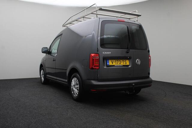 Volkswagen CADDY 2.0 TDI L1H1 BMT Economy Business 2019 | Airco | Cruise Control | Trekhaak | Imperiaal | Elektrische Ramen | Lat om Lat | Betonplex | 2 Sleutels | Nationale Autopas
