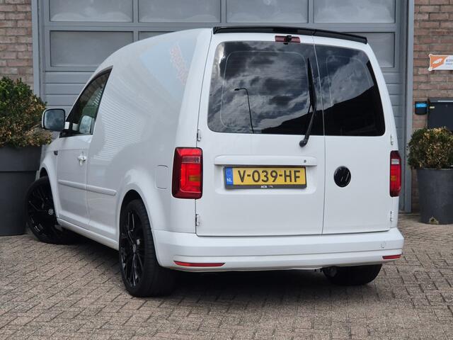 Volkswagen CADDY 2.0 TDI L1H1 , Airco , 185 pk Zwart LEDER
