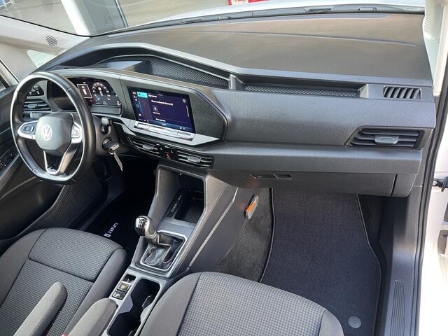 Volkswagen CADDY Cargo 2.0 TDI 102pk Trekhaak Carplay Digitaal display Stuurwielbediening Parkeersenoren achter Airco Cruise controle Euro 6 Apple 1500kg trekgewicht