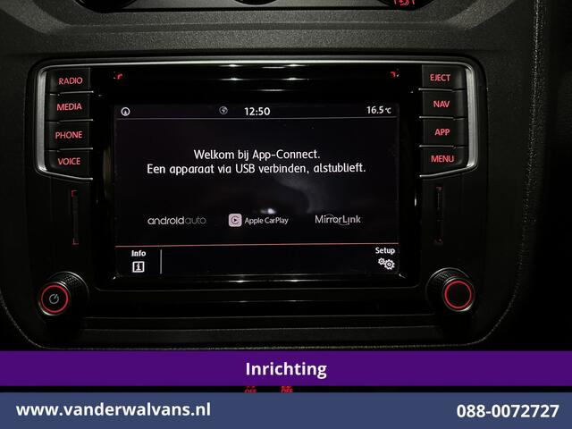 Volkswagen CADDY 2.0 TDI L1H1 Inrichting Euro6 Airco | Navigatie | Apple Carplay | Cruisecontrol | 1400kg Trekhaak Android Auto, Parkeersensoren