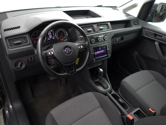 Volkswagen CADDY MAXI 2.0 TDI Euro 6 Highline L2 Aut- Stoelverwarming, Carplay, Park Assist, Imperiaal, MF Stuur, Grijs Kenteken