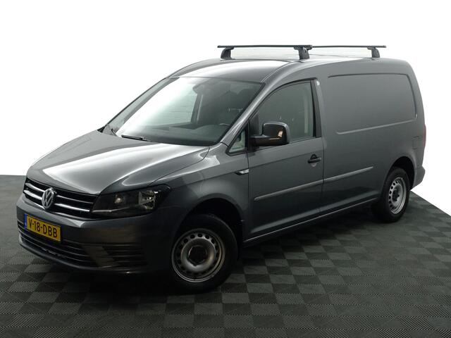 Volkswagen CADDY MAXI 2.0 TDI Euro 6 Highline L2 Aut- Stoelverwarming, Carplay, Park Assist, Imperiaal, MF Stuur, Grijs Kenteken