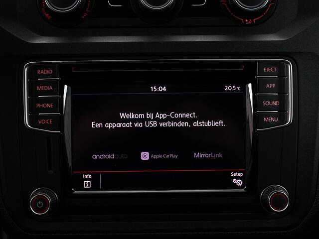 Volkswagen CADDY MAXI 2.0 TDI Euro 6 Highline L2 Aut- Stoelverwarming, Carplay, Park Assist, Imperiaal, MF Stuur, Grijs Kenteken