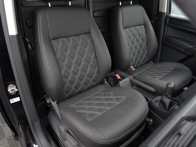 Volkswagen CADDY MAXI 2.0 TDI Euro 6 L2H1 BMT Highline- Sport Leder Interieur, Brock B36 Mat Brons, Clima, Elek Pakket