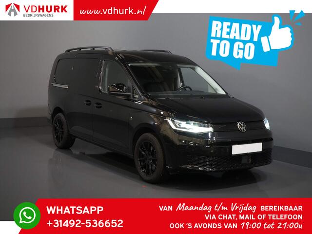 Volkswagen CADDY MAXI Cargo 2.0 TDI Black Edition 125 pk Aut. Leder/ Adapt. Cruise/ Virtual Cockpit/ Standkachel/ LED/ Stoelverw./ Navi