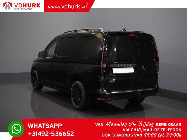 Volkswagen CADDY MAXI Cargo 2.0 TDI Black Edition 125 pk Aut. Leder/ Adapt. Cruise/ Virtual Cockpit/ Standkachel/ LED/ Stoelverw./ Navi