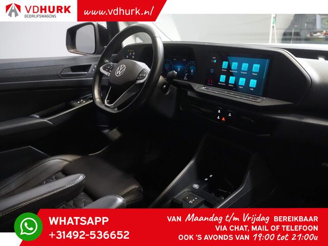 Volkswagen CADDY MAXI Cargo 2.0 TDI Black Edition 125 pk Aut. Leder/ Adapt. Cruise/ Virtual Cockpit/ Standkachel/ LED/ Stoelverw./ Navi