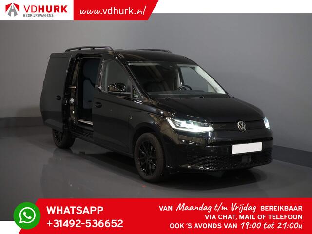 Volkswagen CADDY MAXI Cargo 2.0 TDI Black Edition 125 pk Aut. Leder/ Adapt. Cruise/ Virtual Cockpit/ Standkachel/ LED/ Stoelverw./ Navi
