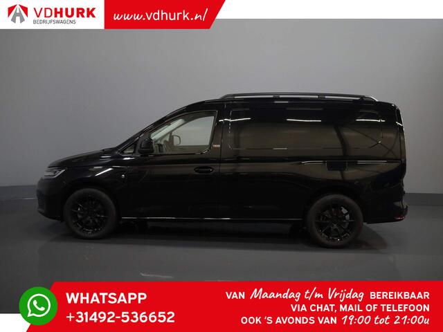 Volkswagen CADDY MAXI Cargo 2.0 TDI Black Edition 125 pk Aut. Leder/ Adapt. Cruise/ Virtual Cockpit/ Standkachel/ LED/ Stoelverw./ Navi