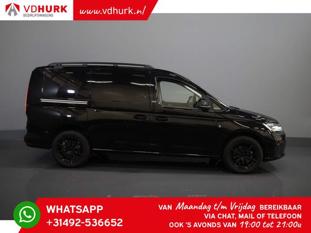 Volkswagen CADDY MAXI Cargo 2.0 TDI Black Edition 125 pk Aut. Leder/ Adapt. Cruise/ Virtual Cockpit/ Standkachel/ LED/ Stoelverw./ Navi