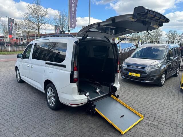 Volkswagen CADDY MAXI 1.5 TSI Automaat - Rolstoelauto 5+1 - Rolstoelvervoer - Vol Opties ! - 1e Eigenaar