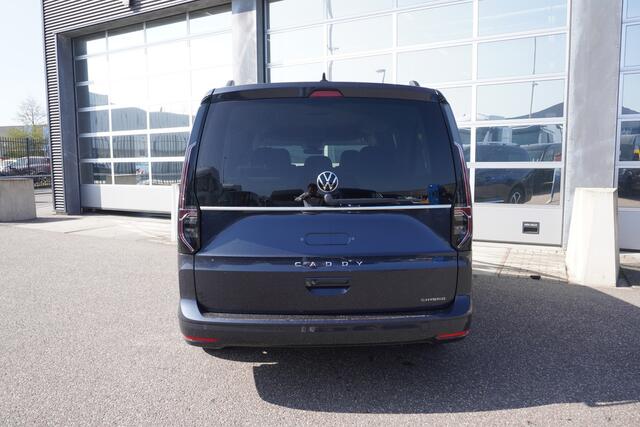 Volkswagen CADDY MAXI 1.5 TSI Hybride Style 1.5 TSI Hybride DSG, Climatronic, Achterklep met ruit, 7-persoons, App connect draadloos, Navigatie, Alarm, LED koplampen