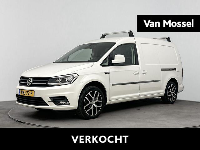 Volkswagen CADDY MAXI 2.0 TDI L2H1 BMT Exclusive Edition DSG | Navigatie | Airco | Cruise Control Adaptief | Bi-Xenon Koplampen | Apple Carplay/Android Auto | 17" Lichtmetalen Velgen | Lederen Bekleding | Trekhaak | Parkeersensoren | Schuifdeur Links en Rechts |