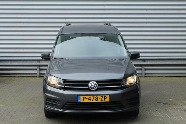 Volkswagen CADDY MAXI 1.4 TSI 126pk Trendline DSG7 2x Zijschuifdeur Clima Cruise Navi Leder 17"LMV Dakreling Trekhaak 1350kg