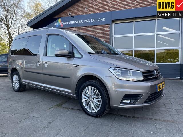 Volkswagen CADDY MAXI 1.4 TSI Trendline 96kw Life 7 pers. DSG ( Navigatie, PDC Rondom, Adaptive Cruise control, Trekhaak, Etc) RIJKLAARPRIJS!