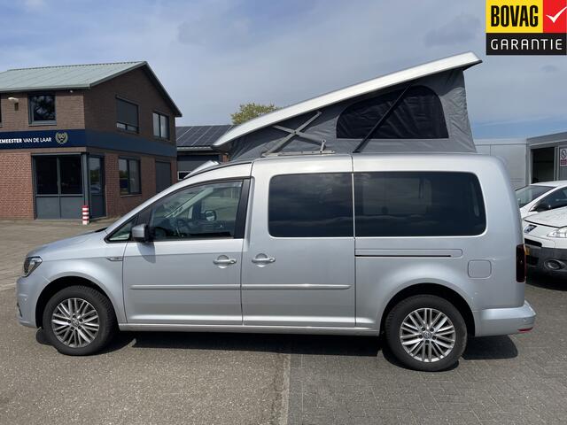 Volkswagen CADDY MAXI 1.4 TSI HIGHLINE 5p 96kw HEFDAK, CAMPER, 3 slaapplaatsen ( Carplay, PDC + Camera, Trekhaak) RIJKLAARPRIJS!