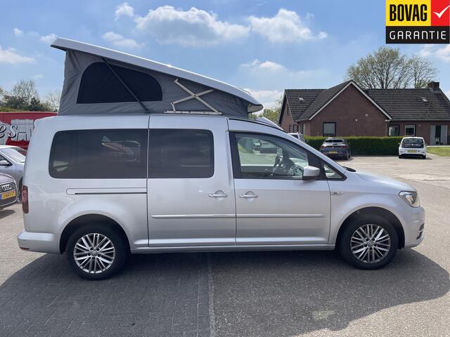 Volkswagen CADDY MAXI 1.4 TSI HIGHLINE 5p 96kw HEFDAK, CAMPER, 3 slaapplaatsen ( Carplay, PDC + Camera, Trekhaak) RIJKLAARPRIJS!