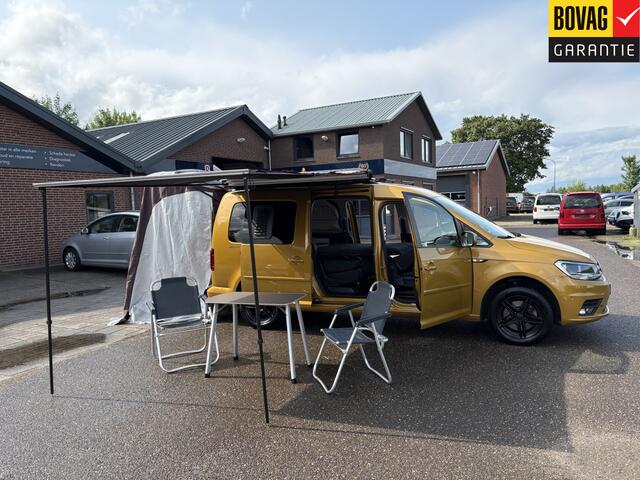 Volkswagen CADDY MAXI 1.4 TSI BEACH 5p 96kw DSG Life Camper ( Bed, luifel, Tafel met stoelen) RIJKLAARPRIJS!