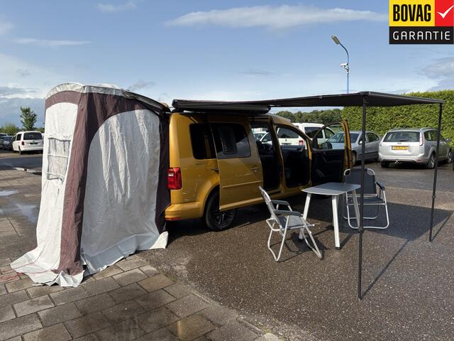 Volkswagen CADDY MAXI 1.4 TSI BEACH 5p 96kw DSG Life Camper ( Bed, luifel, Tafel met stoelen) RIJKLAARPRIJS!