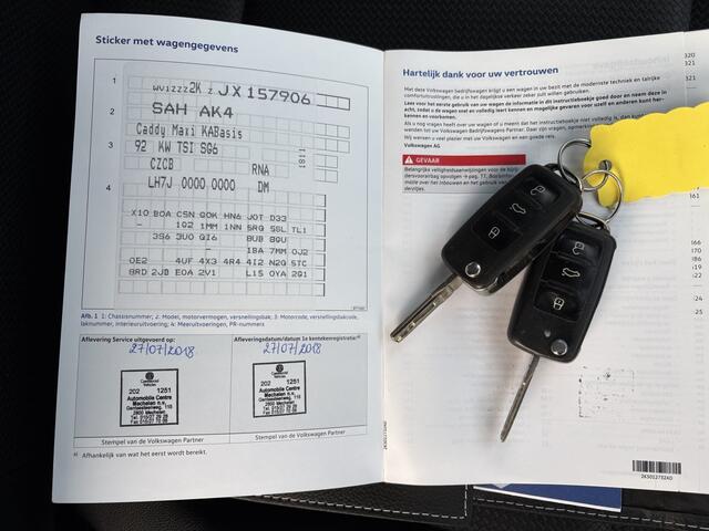 Volkswagen CADDY MAXI 1.4 TSI L2H1 BMT Trendline 92kw, Bestel BTW/ BPM VRIJ! ( Airco, Cruise control, Trekhaak) RIJKLAARPRIJS!