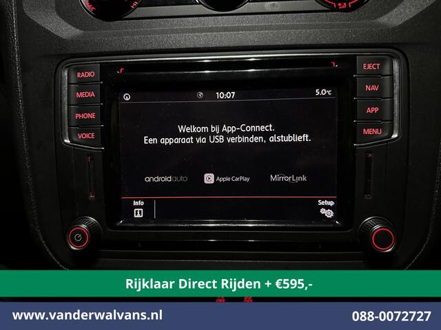 Volkswagen CADDY MAXI 2.0 TDI L2H1 Euro6 *Rijklaar Direct Rijden* Airco | LM velgen | Navigatie | Apple Carplay | Android Auto Zijdeur