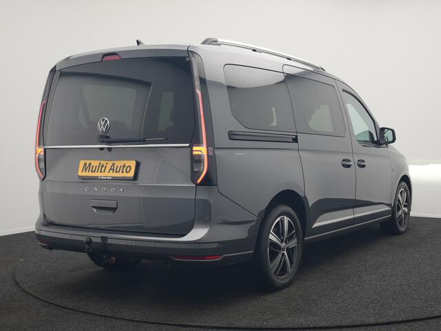 Volkswagen CADDY MAXI 1.5 TSI Style DSG Dealer O.H | Adaptive Cruise | Trekhaak Afn. | Apple Carplay | Camera | Alcantara Sportstoelen | LED Koplampen | Virtual | DAB | 17"L.M |