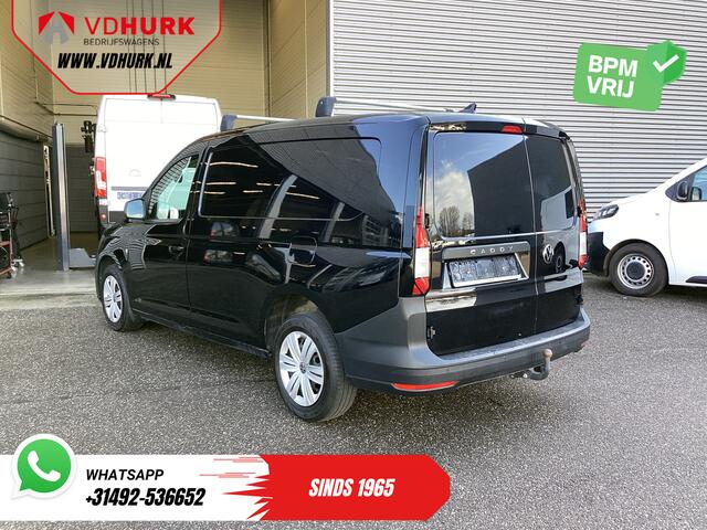 Volkswagen CADDY MAXI Cargo 2.0 TDI 125 pk DSG Aut. Standkachel/ Stoelverw./ Carplay/ Cruise/ Trekhaak/ Airco/ PDC