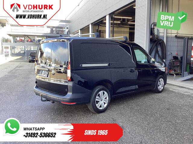 Volkswagen CADDY MAXI Cargo 2.0 TDI 125 pk DSG Aut. Standkachel/ Stoelverw./ Carplay/ Cruise/ Trekhaak/ Airco/ PDC