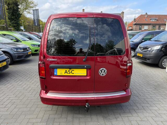 Volkswagen CADDY MAXI 1.4 TSI 125pk Highline (Automaat) - Climate-cruisecontrol - Leder - Navigatie - Camera - Pdc - MARGE !! BTW en BPM VRIJ !!