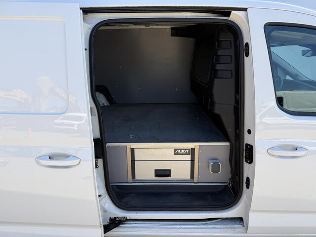 Volkswagen CADDY MAXI Cargo 2.0 TDI 122PK Automaat L2 Cruise Control Climate Control Navigatie Carplay Parkeersensoren Schuifladen Inbouw